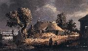 BLOOT, Pieter de Landscape with Farm oil painting on canvas